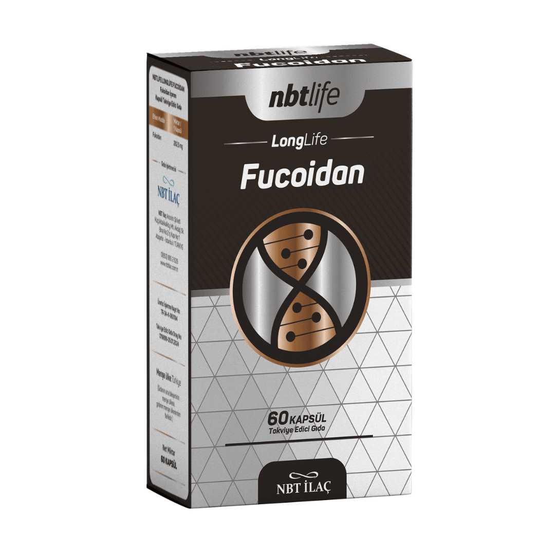 NBT Life Longlife Fucoidan 60 Kapsül