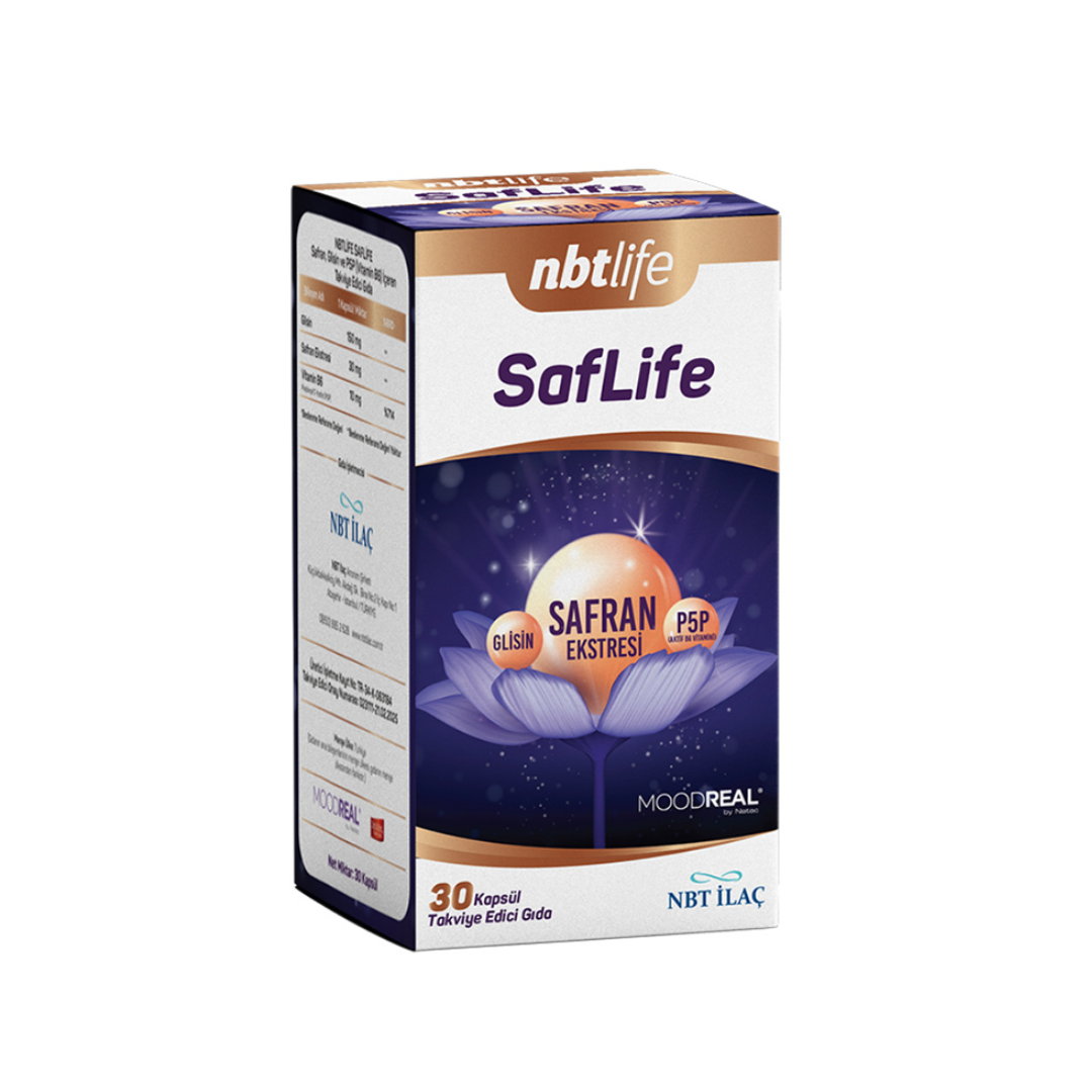 NBT Life Safline Safran Ekstresi 30 Kapsül