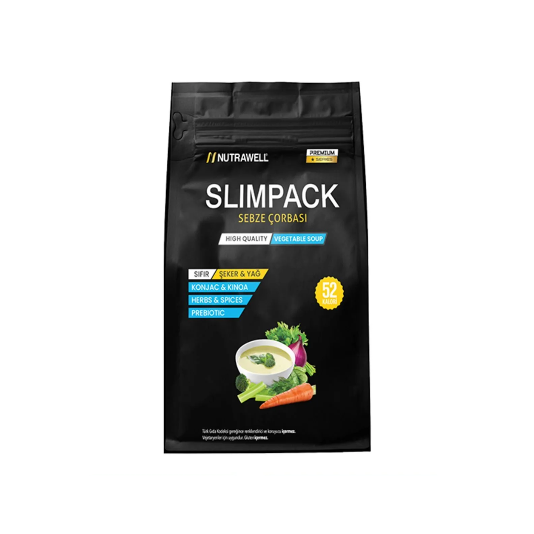 Nutrawell Slimpack Sebze Çorbası 18gx10 Saşe