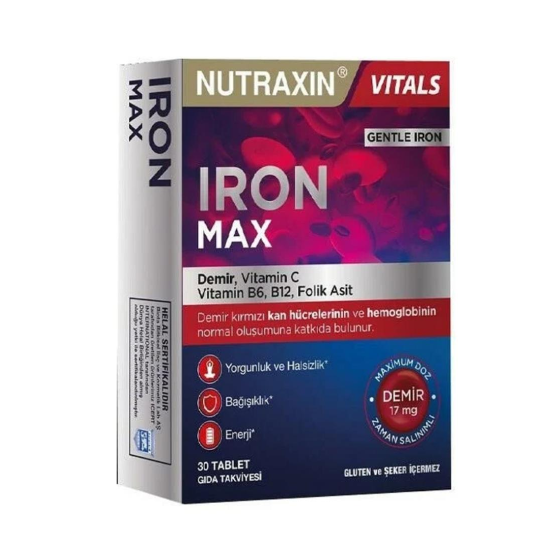 Nutraxin Iron Max 30 Tablet