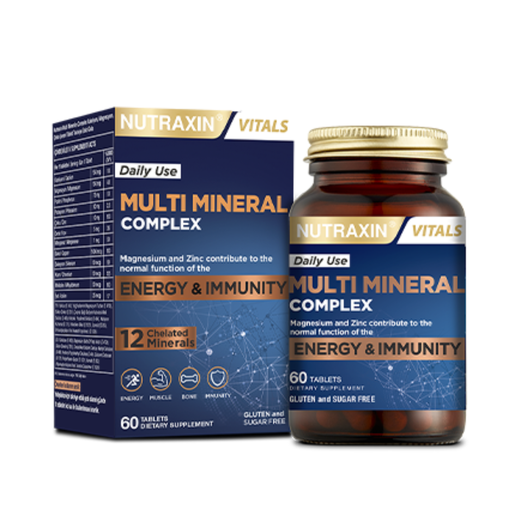 Nutraxın Multi Vitamin Complex 60 Tablet