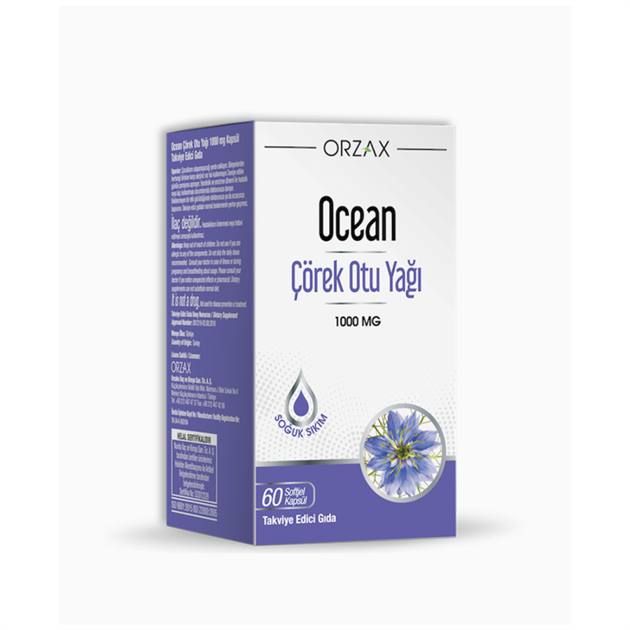 Ocean Black Cumin Seed Oil 1000 mg