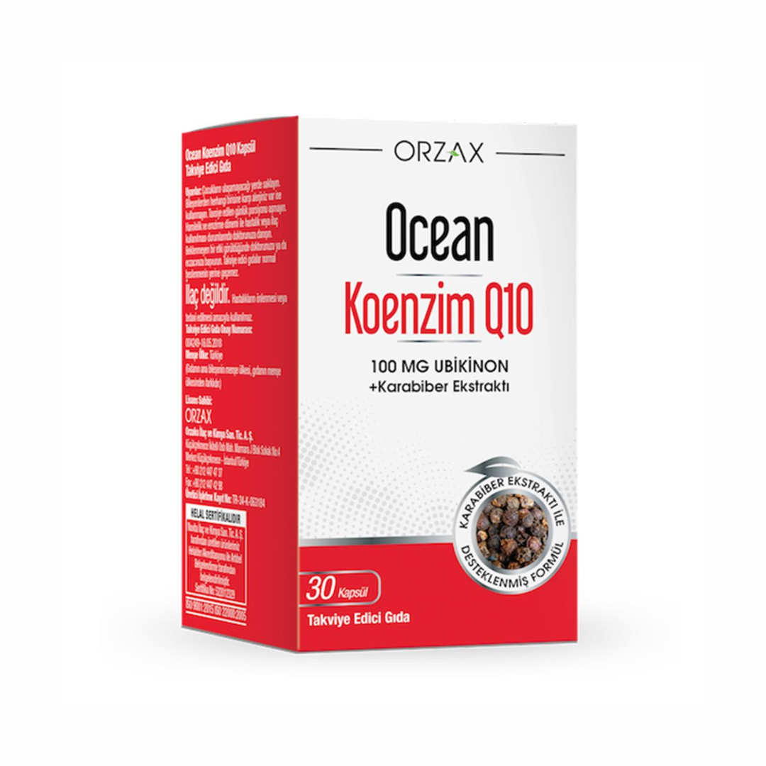 Ocean Coenzyme Q10 100 Mg 30 Kapsül