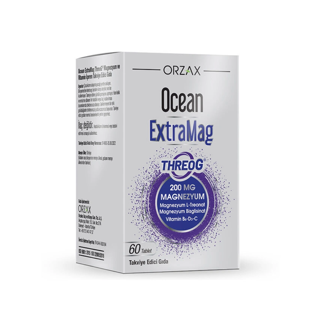 Ocean ExtraMag Threog Takviye Edici Gıda 60 Tablet
