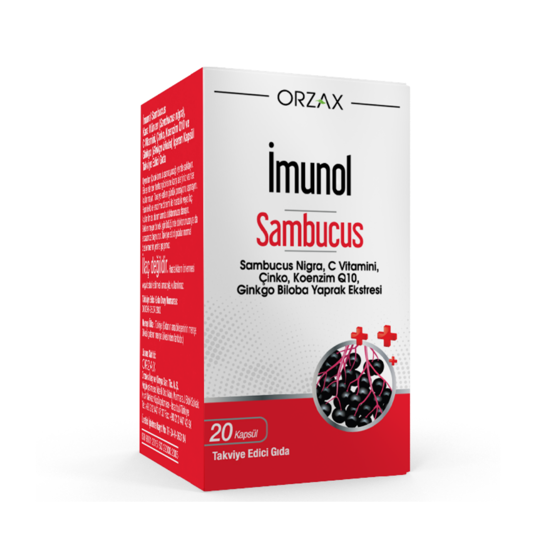 Ocean Imunol Sambucus 20 Kapsül