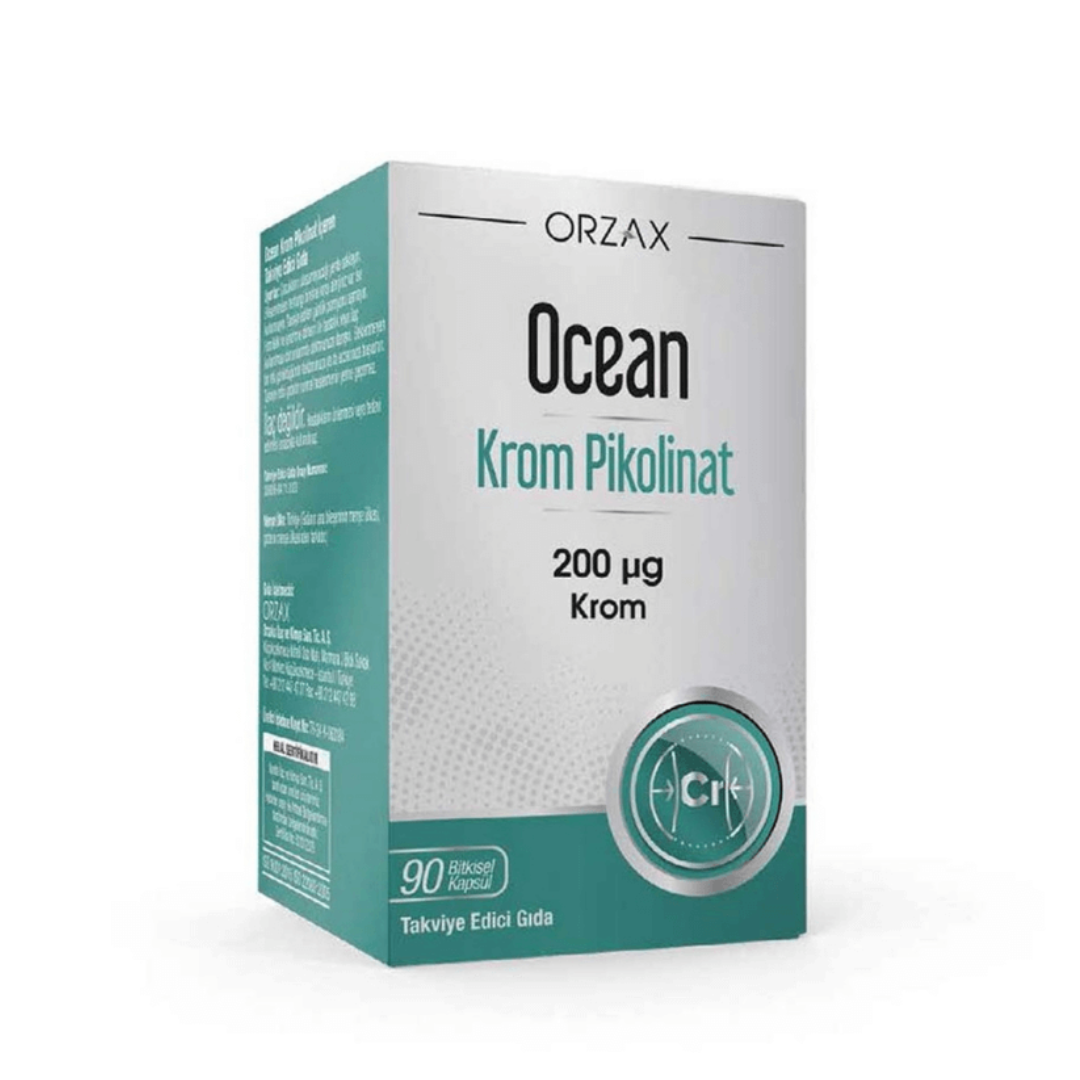 Ocean Krom Pikolinat 200 Mcg 90 Kapsül
