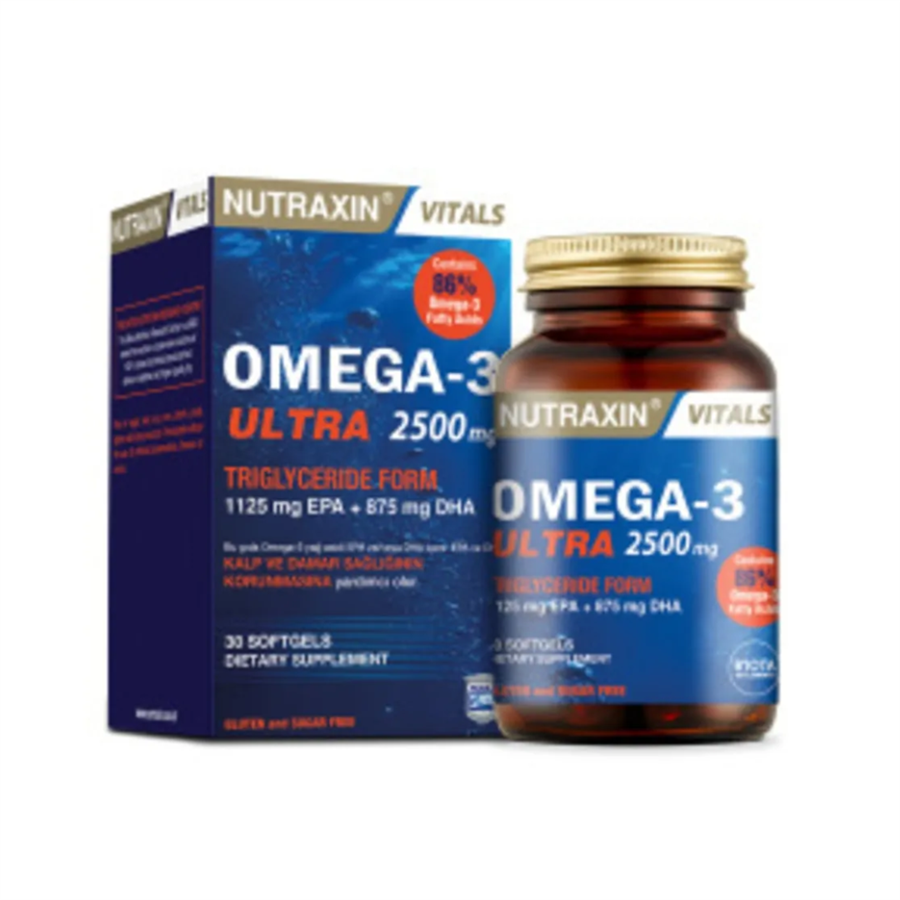 Omega 3 Ultra 2500 mg 30 Soft Gel