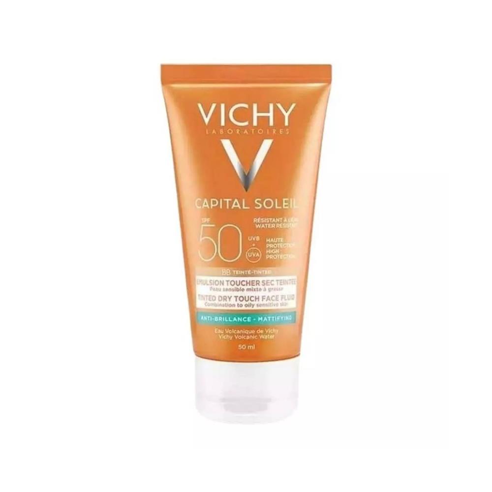 Vichy Capital Soleil Çok Yüksek Korumalı Matlaştırıcı Yüz Kremi SPF50+