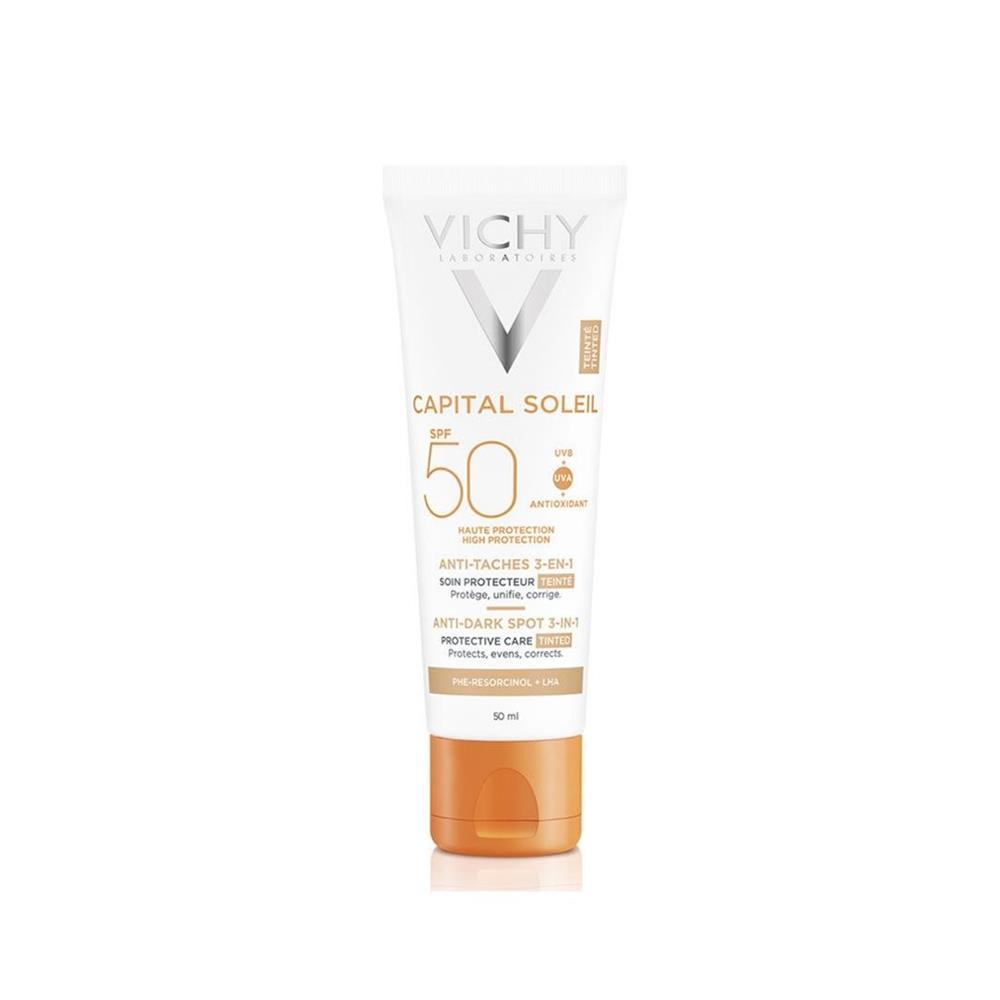 Vichy Capital Soleil SPF 50 Anti-Dark Spot Yüz Kremi 50 ml