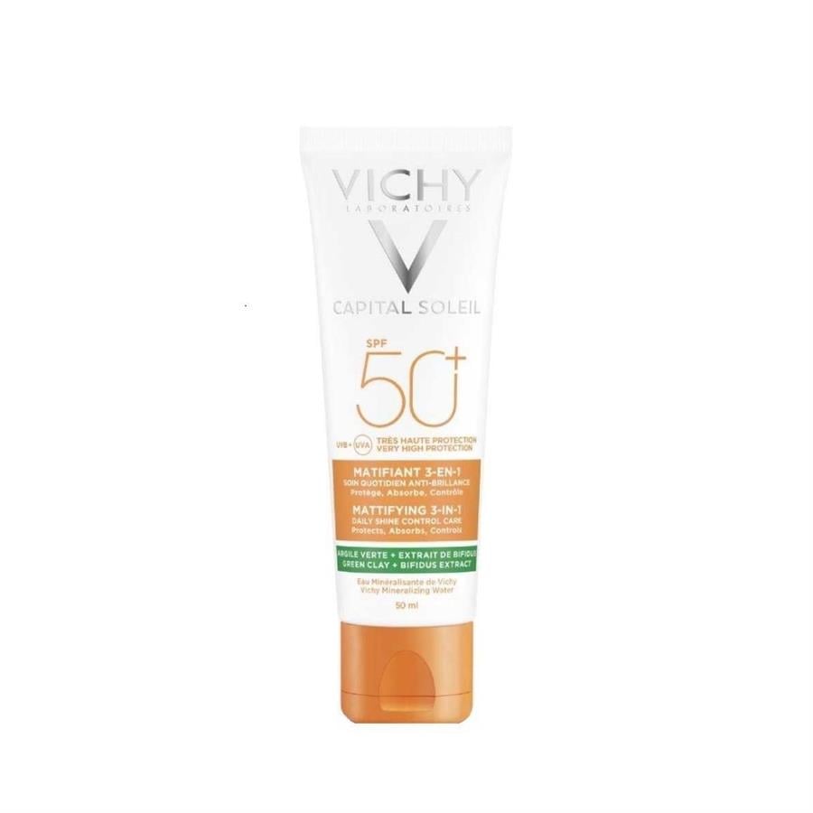 Vichy Capital Soleil SPF 50+ Matlaştırıcı Yüz Güneş Kremi 50 ml
