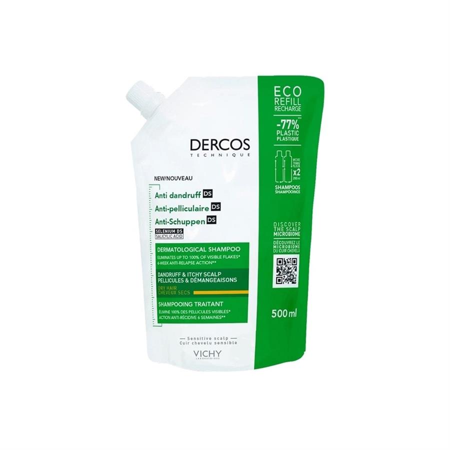 Vichy Dercos Anti Dandruff Kuru Saçlar İçin Kepek Karşıtı Şampuan 500 ml