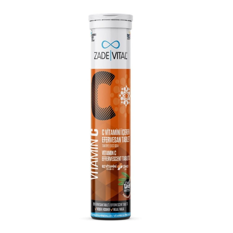 Vitamin C 1000 mg Suda Eriyen Tablet 20 Adet
