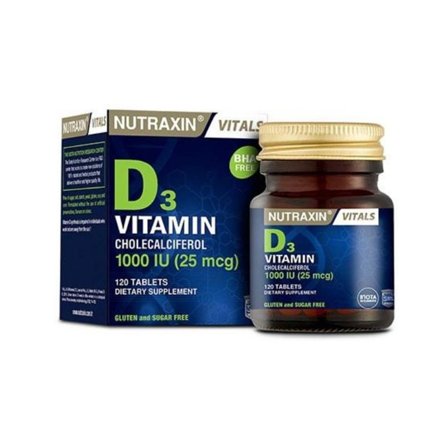 Vitamin D3 1000 IU 120 Tablet