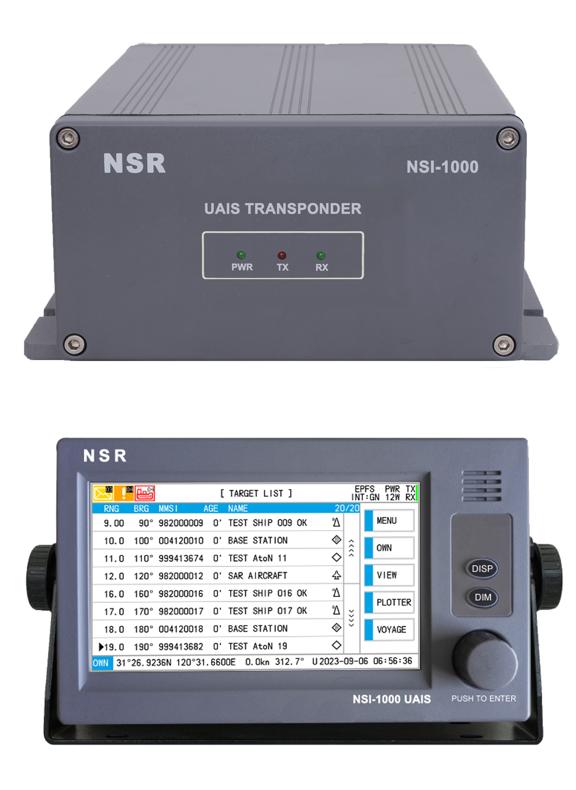 NSR NSI-1000 AIS CLASS ANSR NSI-1000 AIS CLASS A