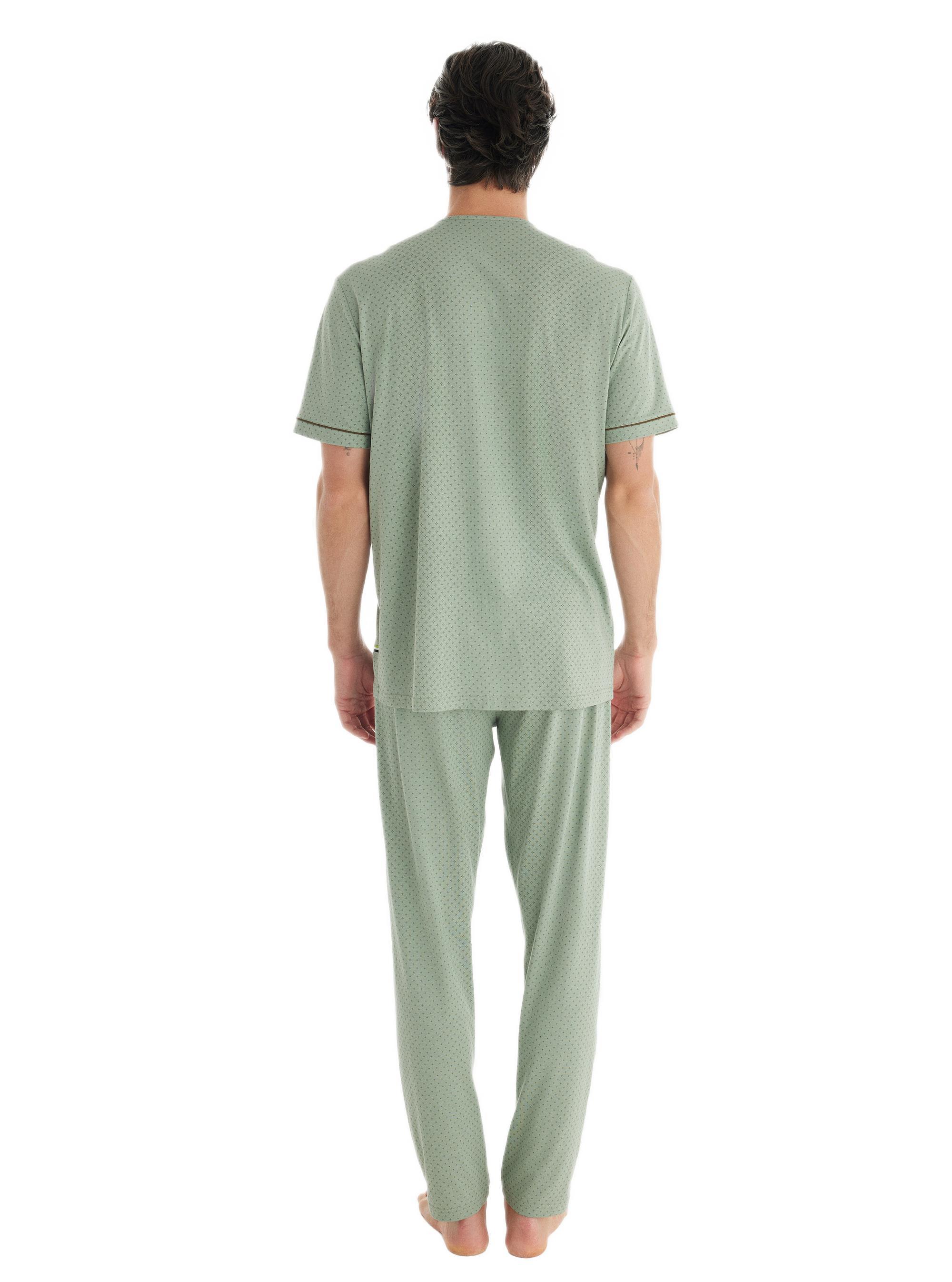 Blackspade Erkek Yeşil Pijama Takımı 40704 