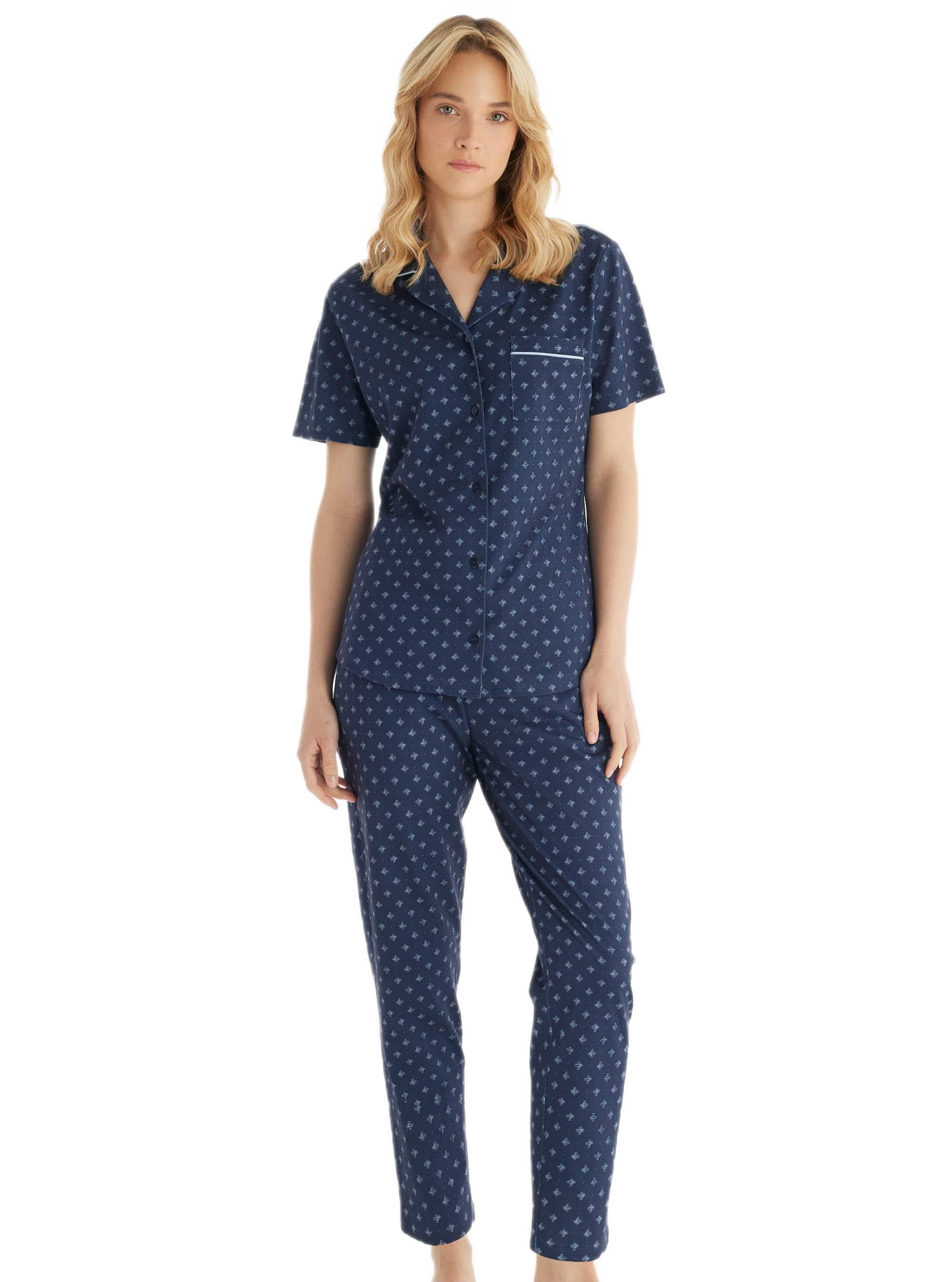 Blackspade Kadın Lacivert Pijama Takımı 51839 