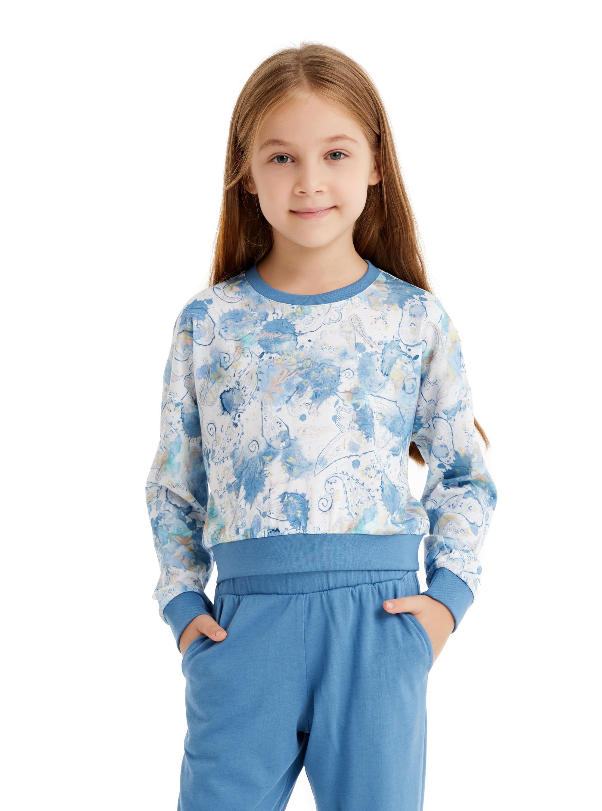 Blackspade Kız Çocuk Mavi Pijama Takımı 51637