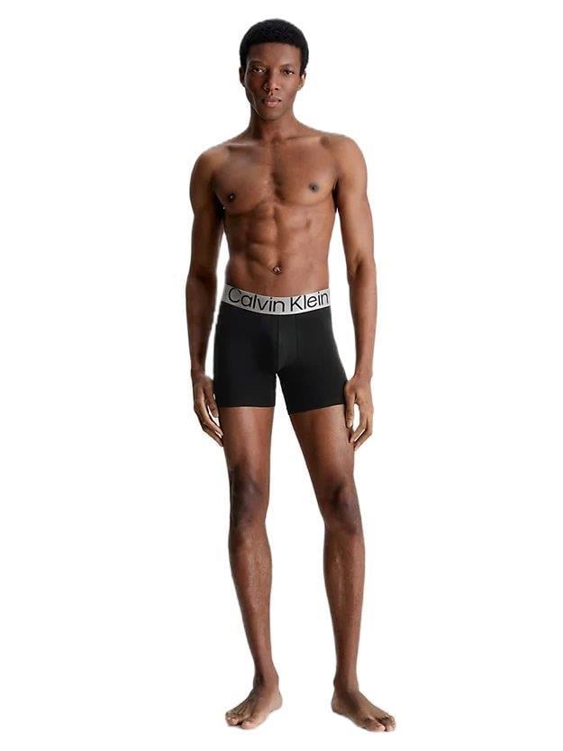 Calvin Klein Erkek 3lü Siyah Boxer Brief
