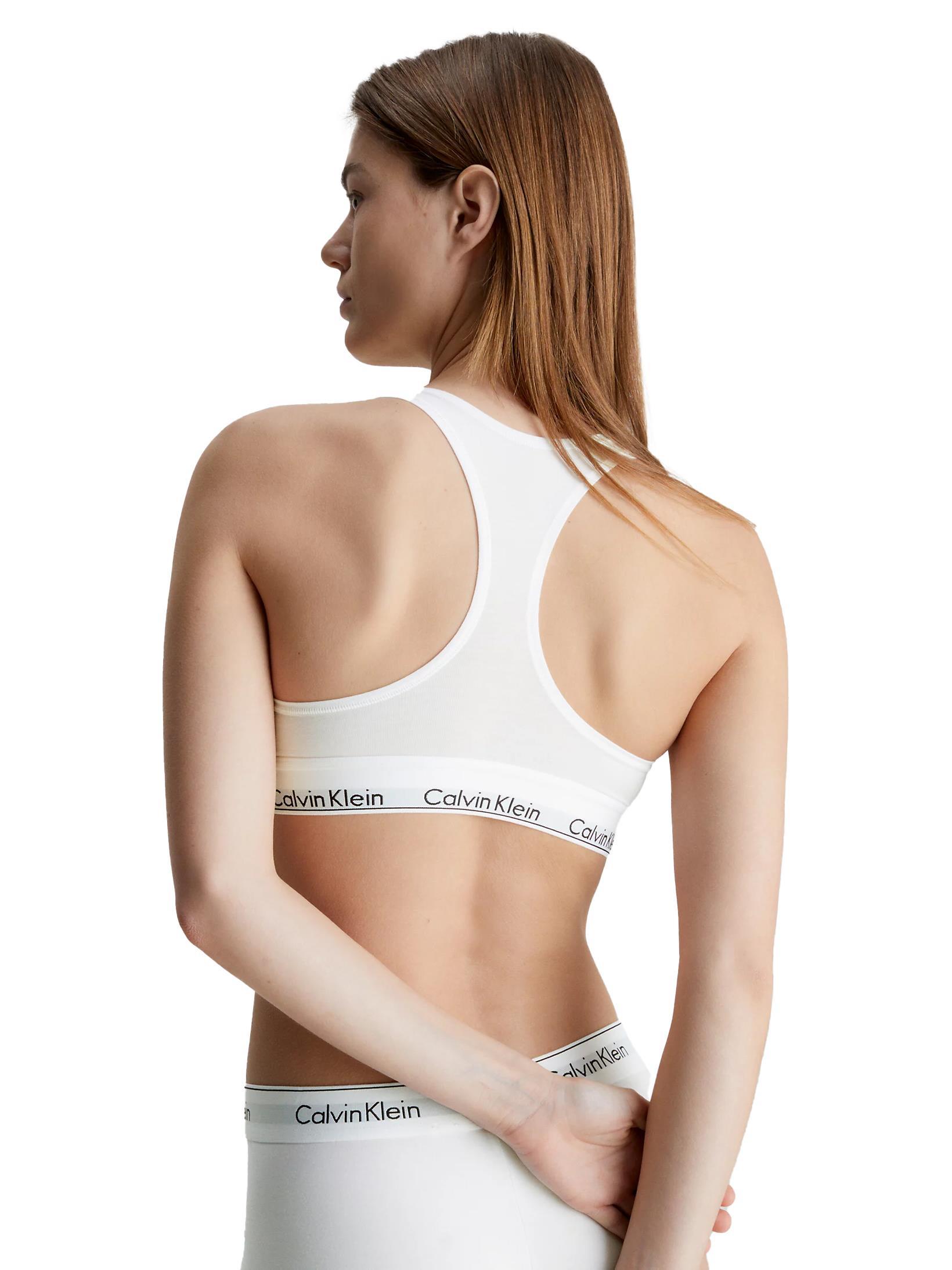 Calvin Klein Kadın Beyaz Unlined Bralet 0000F3785E 