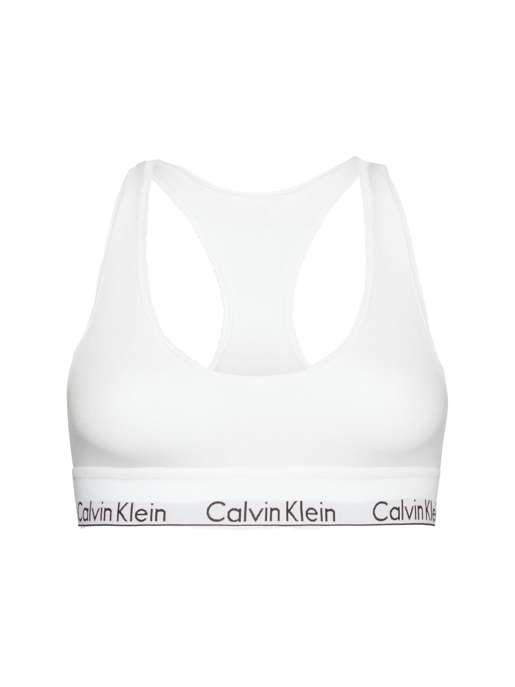 Calvin Klein Kadın Beyaz Unlined Bralet 0000F3785E 