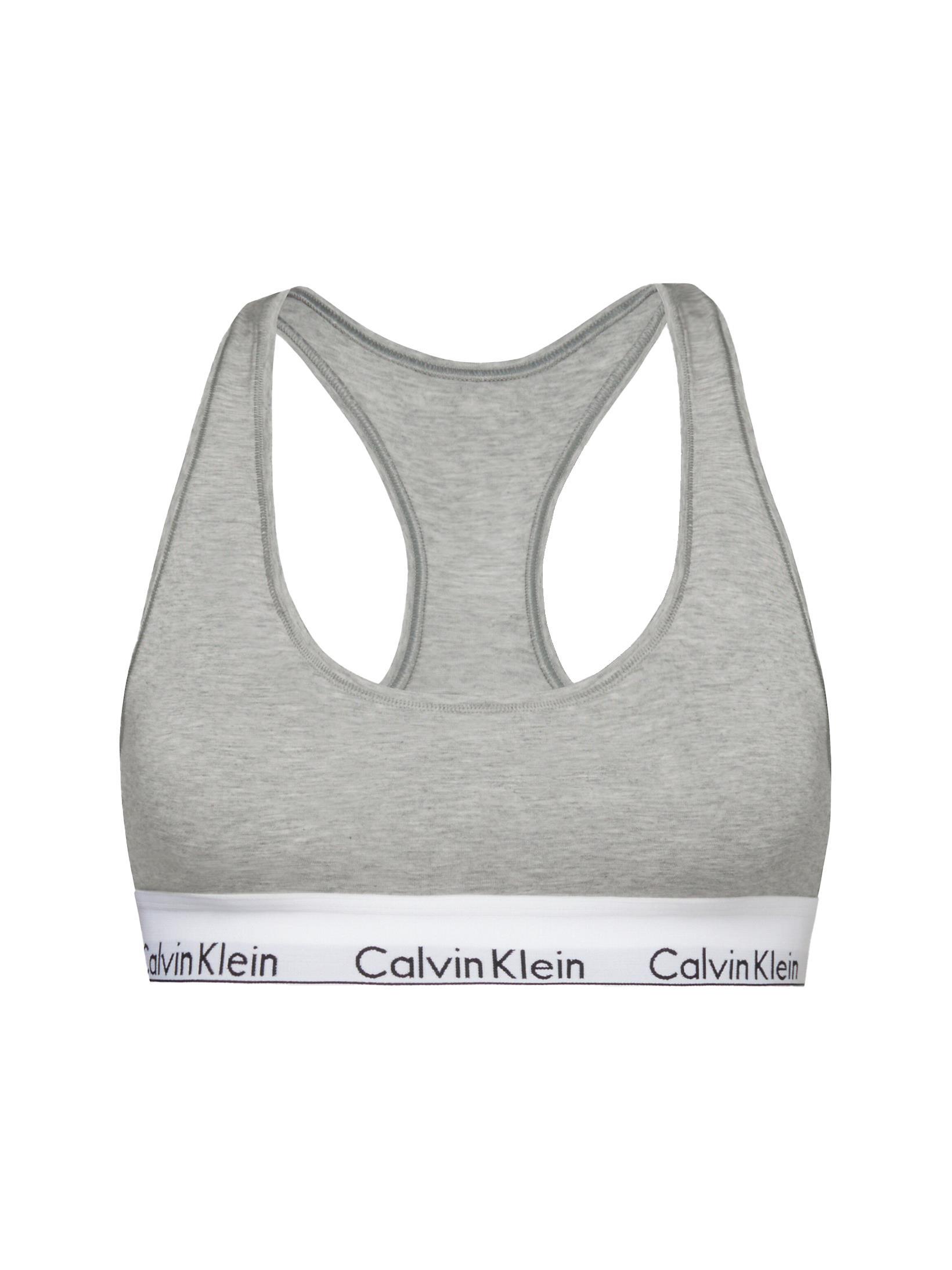 Calvin Klein Kadın Gri Unlined Bralet 0000F3785E 