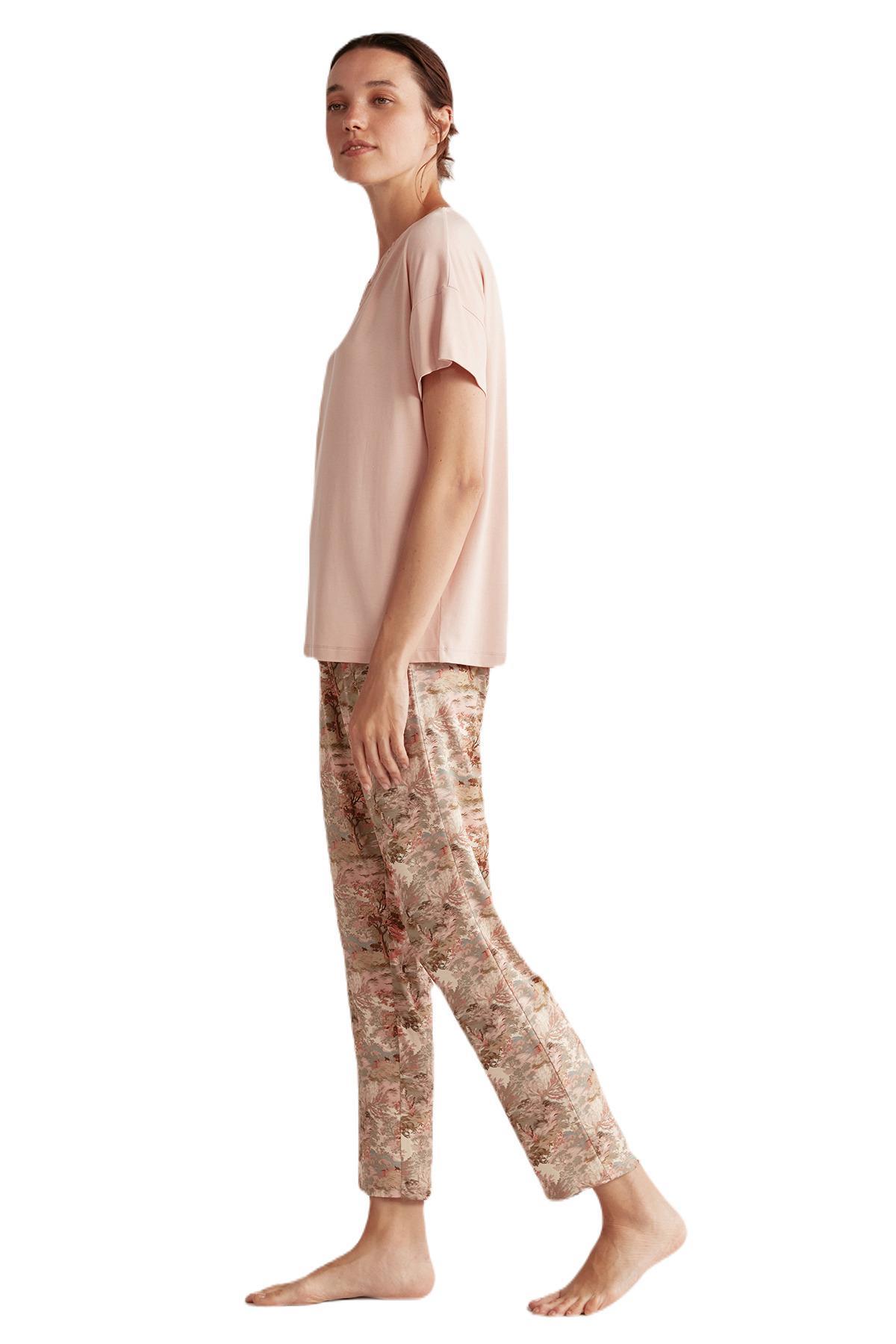 Catherines Kadın Pembe Pijama Takım 2541 