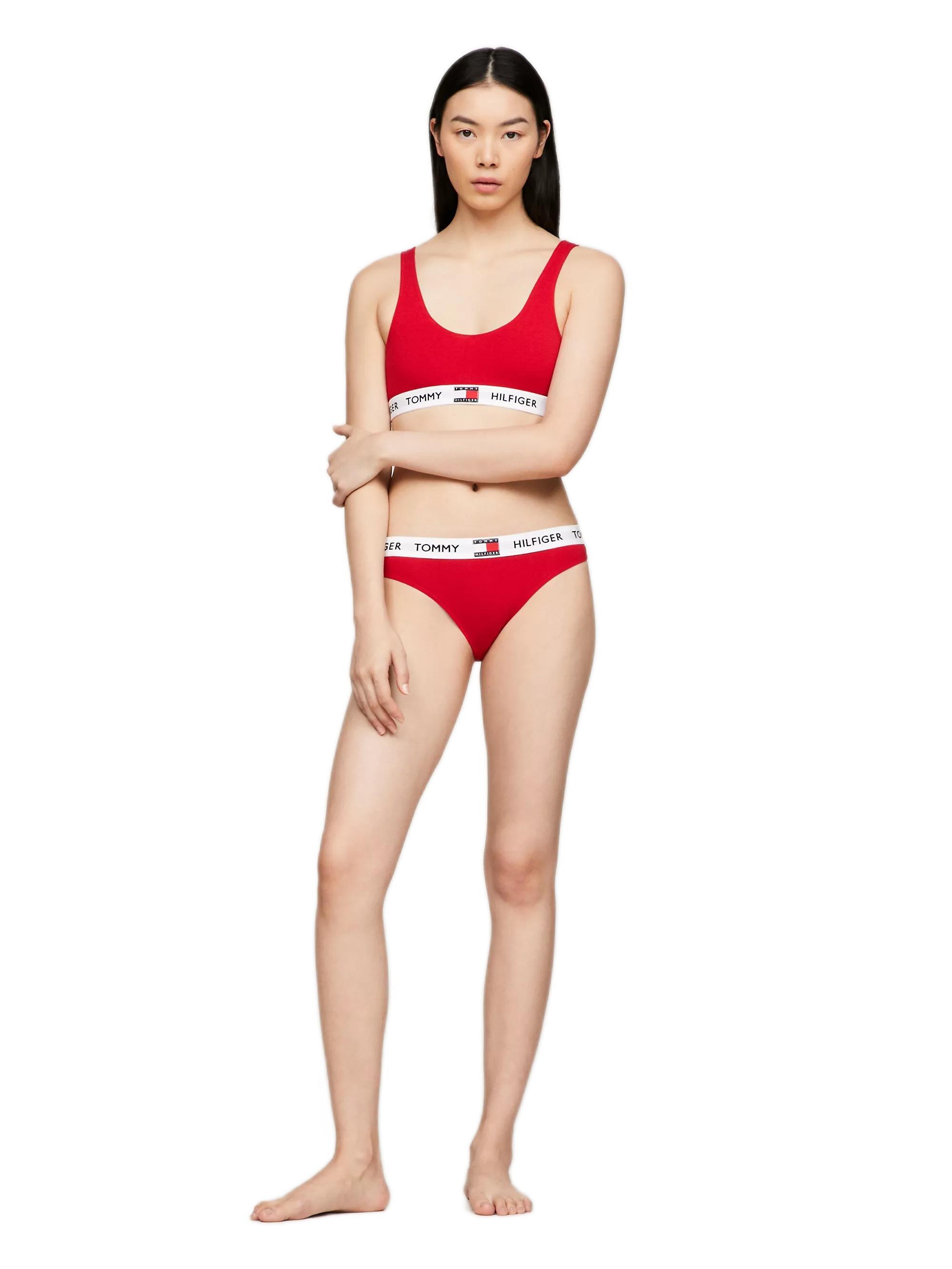 Tommy Hilfiger Kadın Kırmızı Bikini Külot