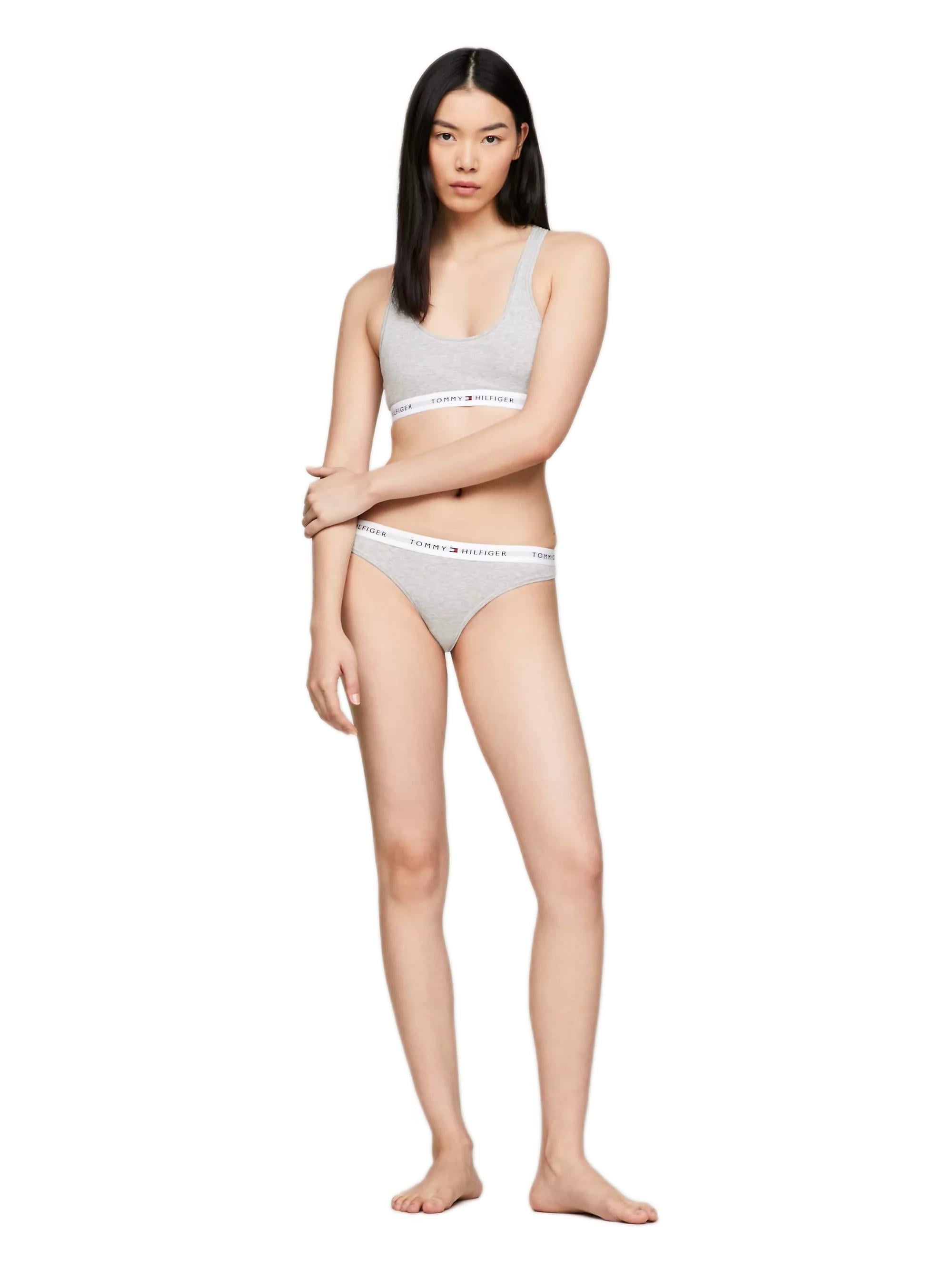 Tommy Hilfiger Kadın Unlined Gri Bralet