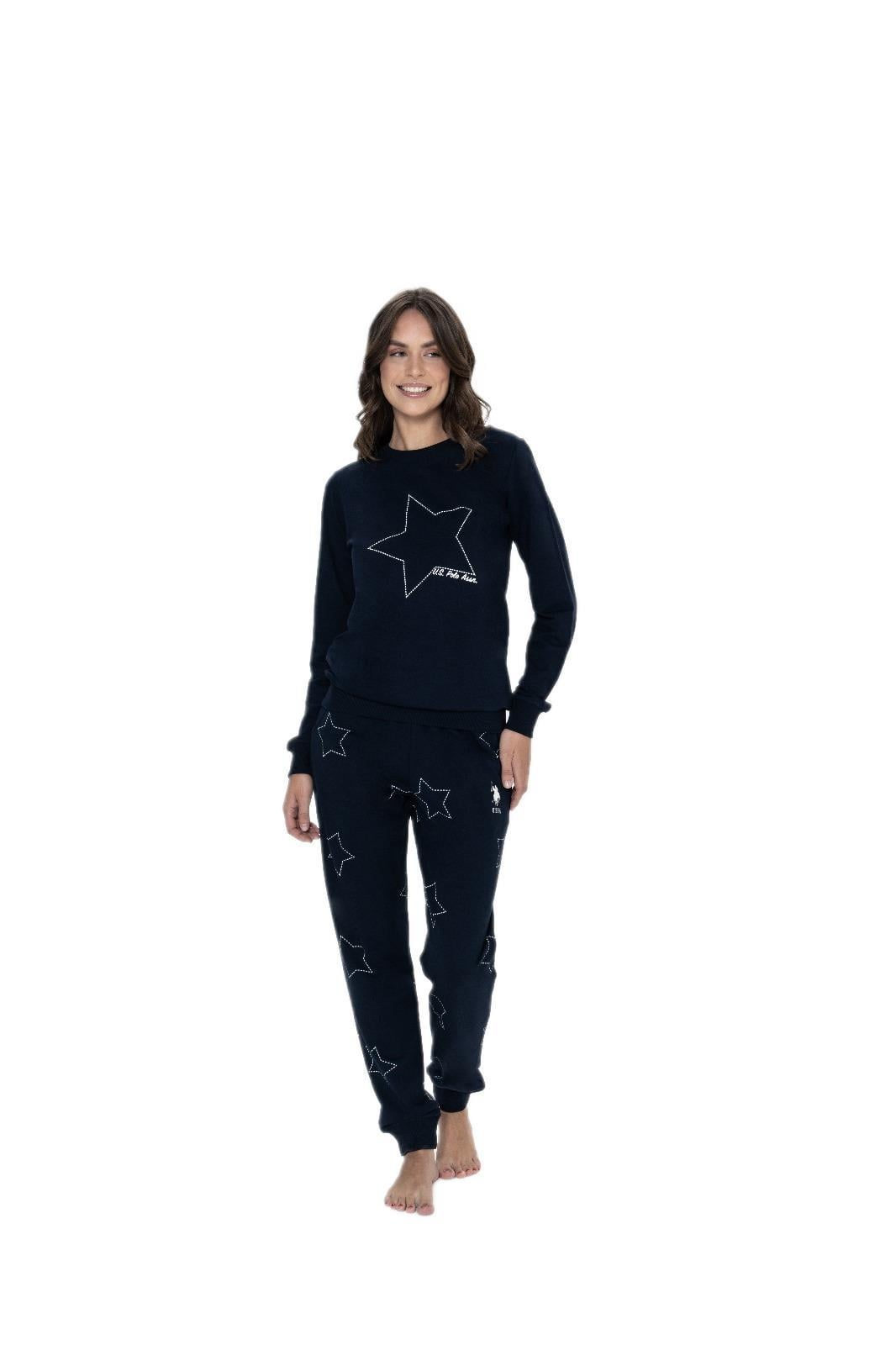 U.S. Polo Assn. Kadın Lacivert Pijama Takım 17104 