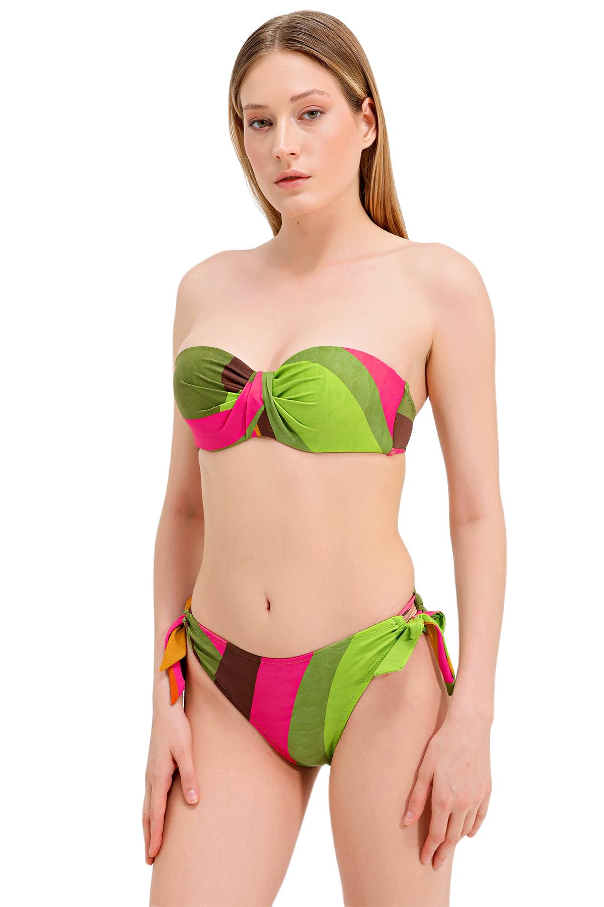 Zeki Straplez Bikini Takım