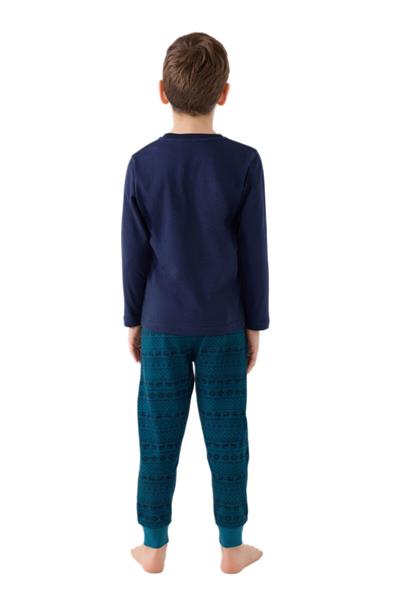 Arnetta Erkek Çocuk Lacivert Pijama Takım 3135-2
