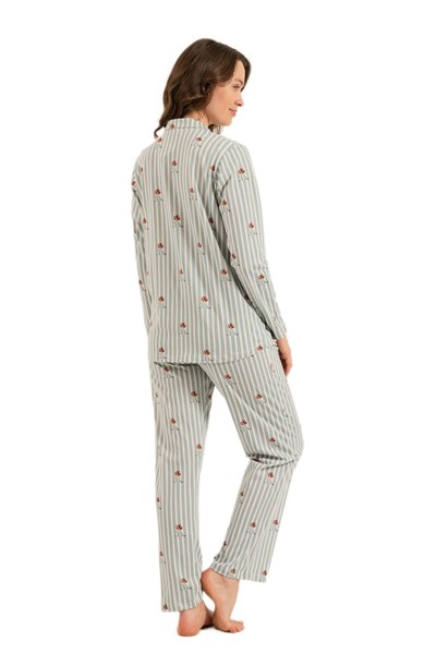 Arnetta Kadın Yeşil Pijama Takımı AR3735-S