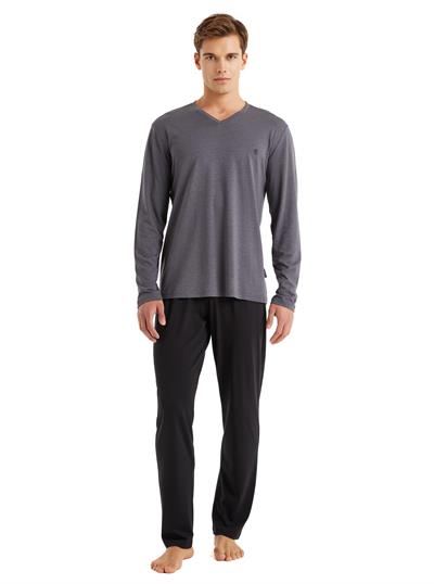 Blackspade Erkek Antrasit 3lü Pijama Takımı 40572