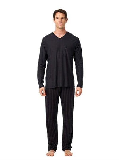 Blackspade Erkek Antrasit Pijama Takımı 40959