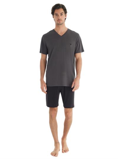 Blackspade Erkek Antrasit Şort Takımı 40703 