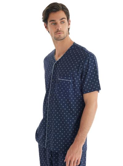 Blackspade Erkek Lacivert Pijama Takımı 40709