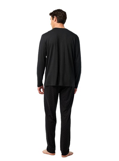 Blackspade Erkek Siyah Pijama Takımı 40966