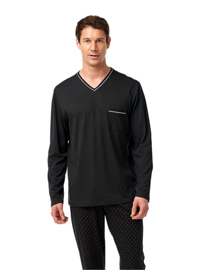 Blackspade Erkek Siyah Pijama Takımı 40966