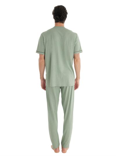 Blackspade Erkek Yeşil Pijama Takımı 40704 