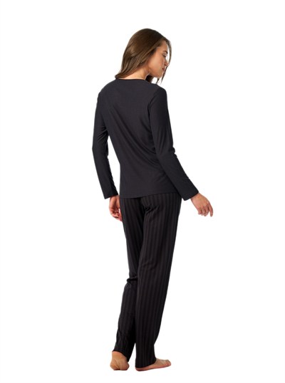 Blackspade Kadın Antrasit Pijama Takımı 52212