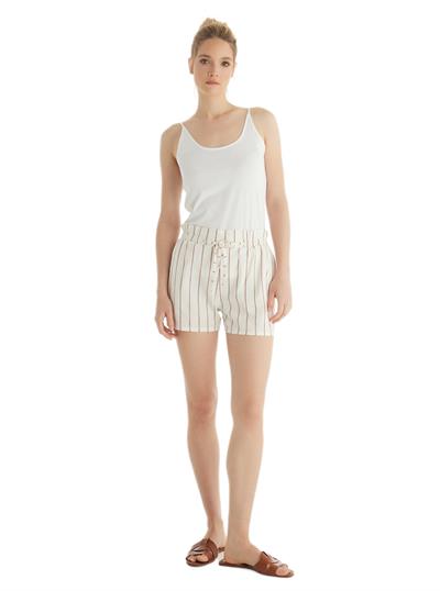Blackspade Kadın Çizgili Şort 60559 