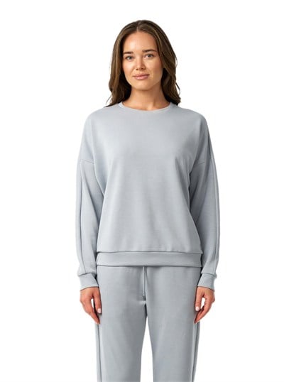 Blackspade Kadın Gri Sweatshirt 60679