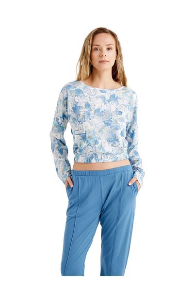 Blackspade Kadın Mavi Eşofman Altı 51631 