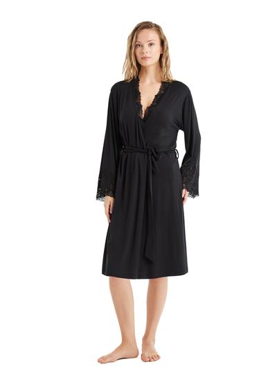 Blackspade Kadın Siyah Sabahlık 51600 