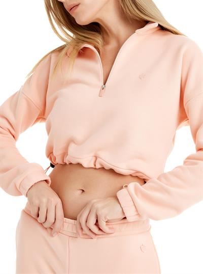 Blackspade Kadın Somon Sweatshirt 60462 