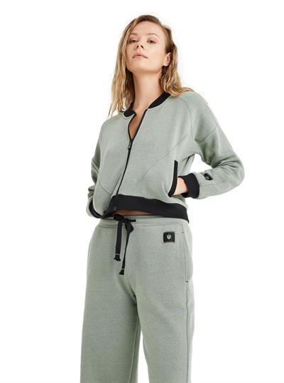 Blackspade Kadın Yeşil Tek Sweatshirt 60480 