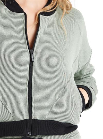 Blackspade Kadın Yeşil Tek Sweatshirt 60480 