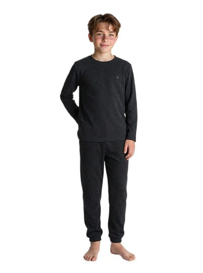 Blackspade Unisex Çocuk Antrasit Pijama Takımı 60698