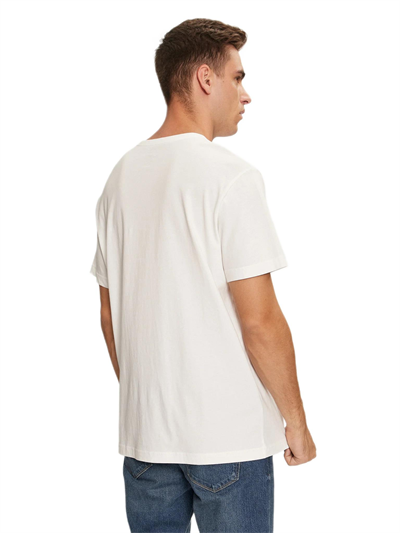 Calvin Klein Erkek Beyaz Kısa Kollu T-Shirt 000NM2748E 