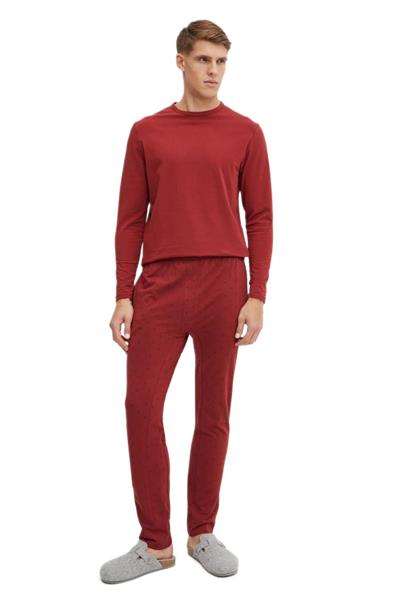 Calvin Klein Erkek Kırmızı Pijama Takımı 000NM2846E 